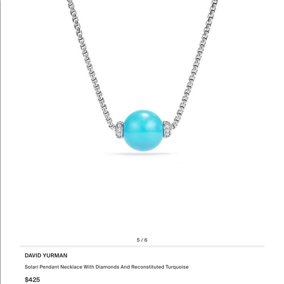 David Yurman Solari Necklace w/ Diamonds  Sold out Everywhere - Picture 10 of 10